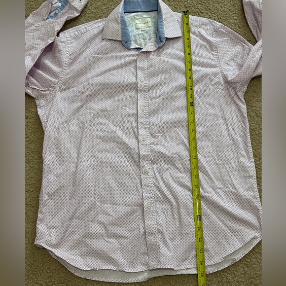 Construct Men’s 16.5 Slim Fit Stretch Button Down Shirt - Picture 6 of 9